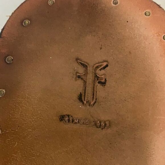 FRYE LEATHER SANDALS SIZE 9 1/2 B‎ - Picture 4 of 4